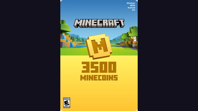 Minecraft 3500 Minecoins - digital code - Global